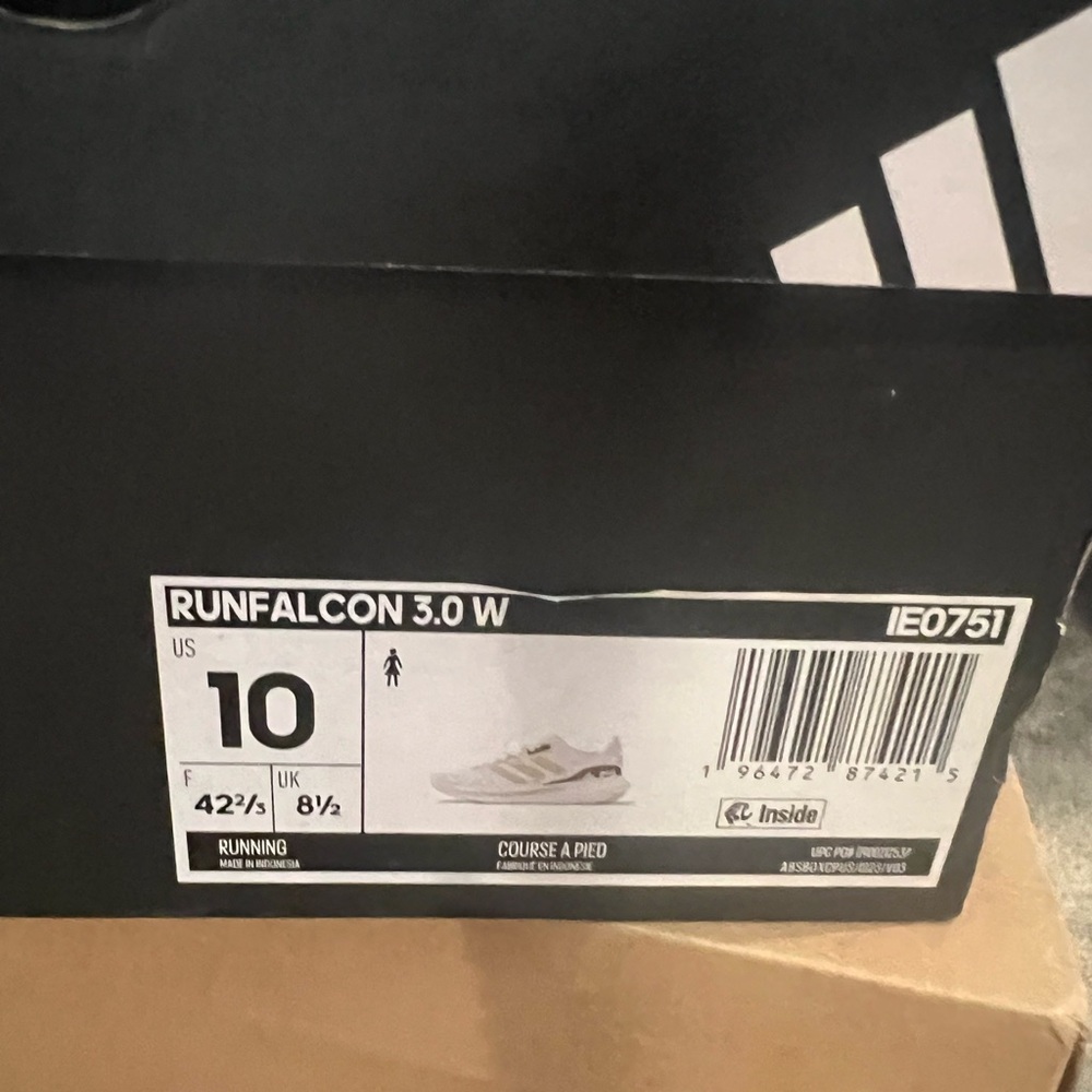 ADIDAS RUNFALCON 3 RUNNING SHOES, Sz 10 NIB - Picture 14 of 14